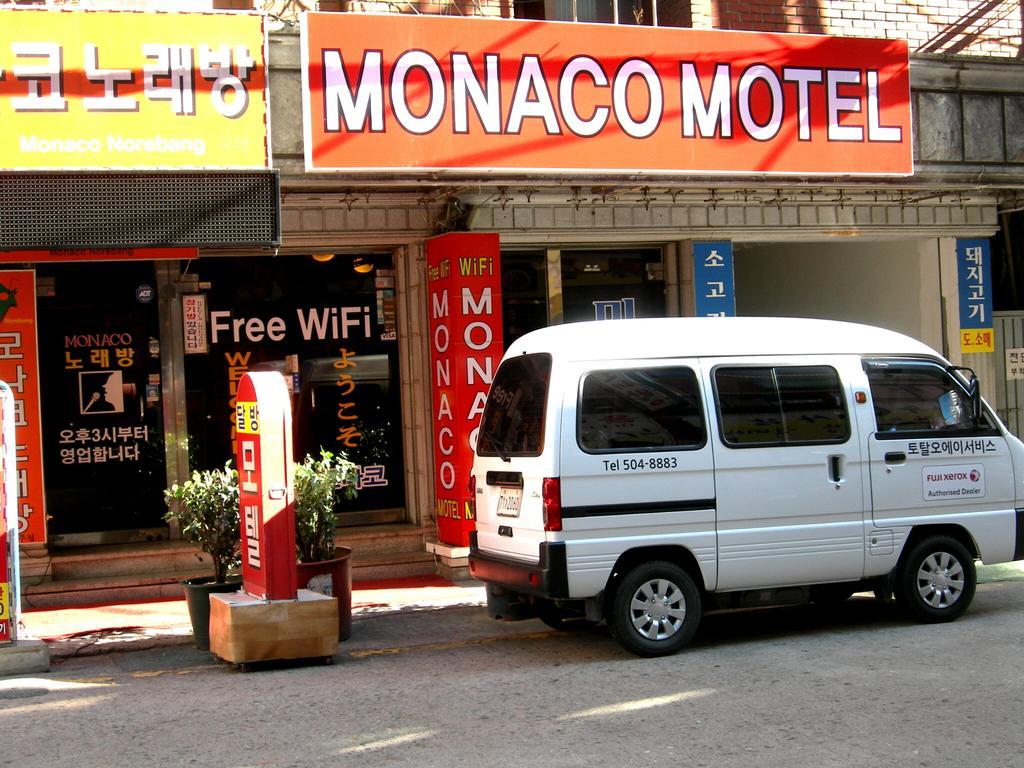 Monaco Motel Busan Exterior foto